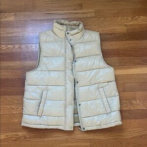 Aerie Tan Puffer Vest